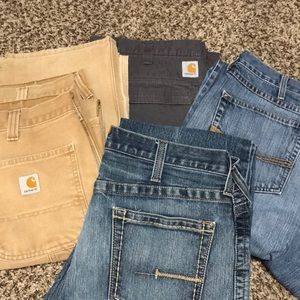 Men's 36x30 Work Pants Bundle
